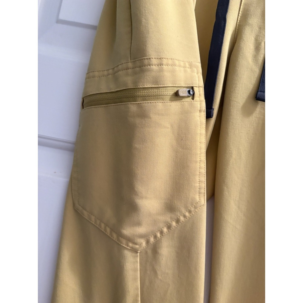FIGS Zamora Jogger Scrub Pants Size Small - Light Gold - Picture 6 of 6